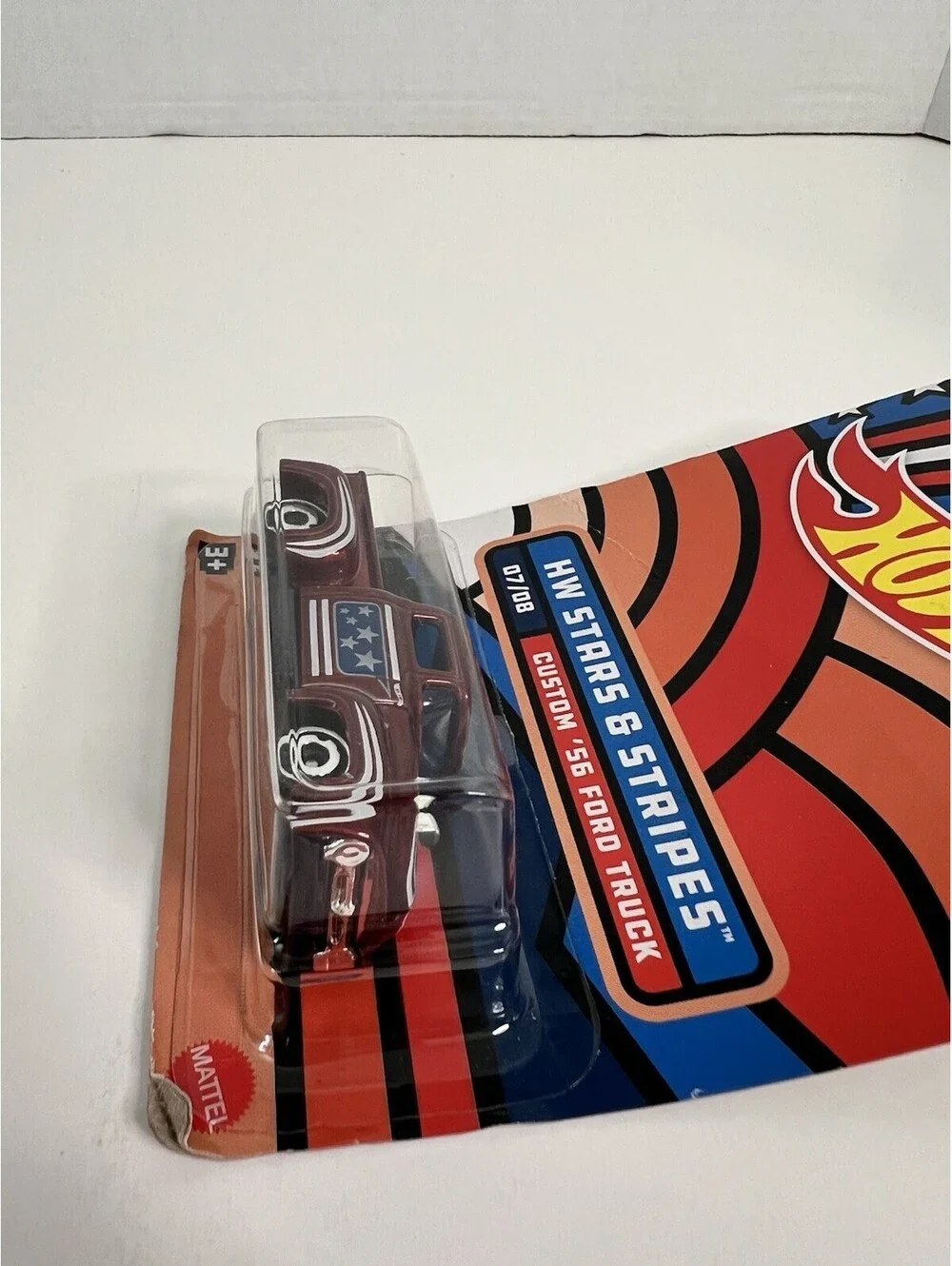 Hot Wheels Stars & Stripes Custom Ford Truck 56 7/8 GRT01
